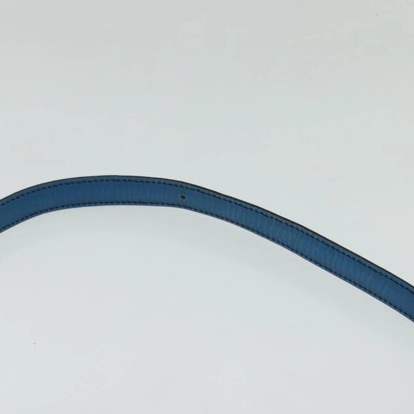 LOUIS VUITTON Epi Cartouchiere MM Shoulder Bag Blue M52245 LV Auth 123038 - Picture 9 of 16